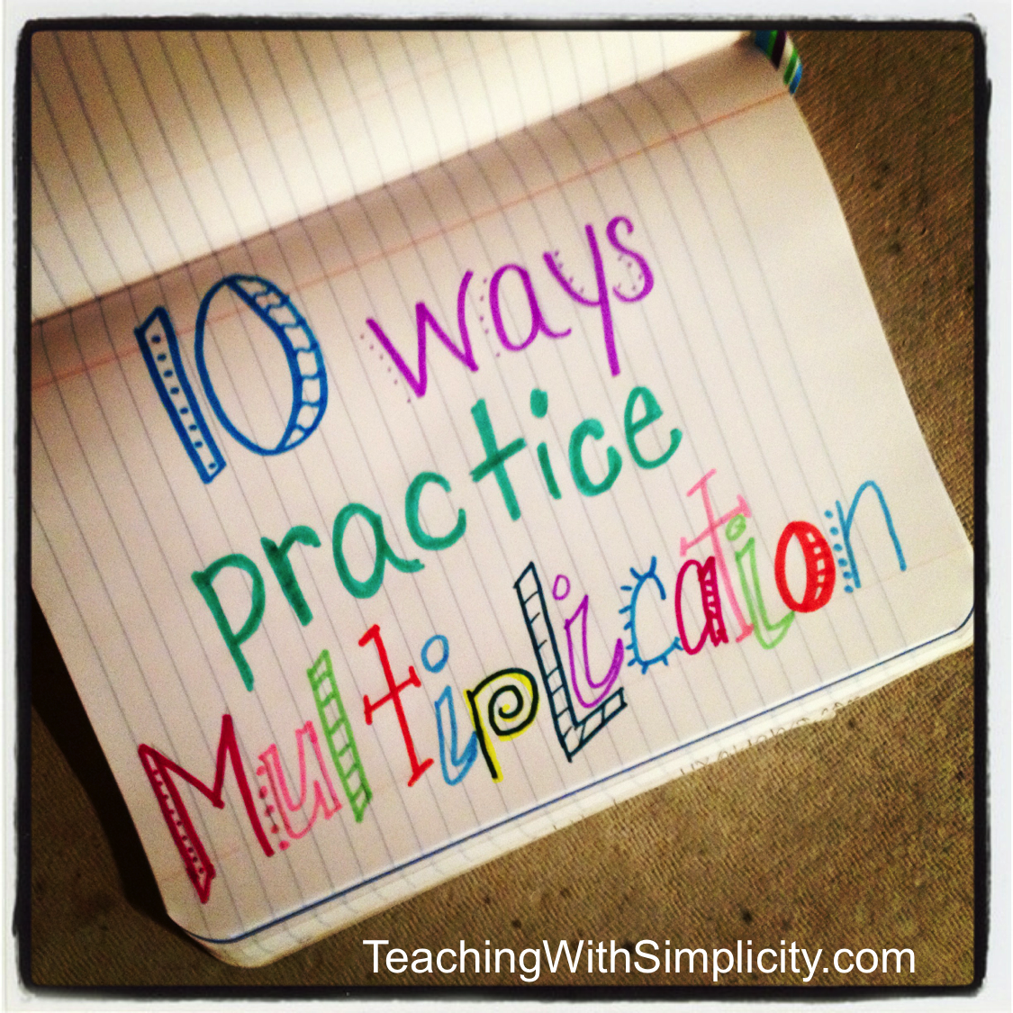 How can you help students learn multiplication?